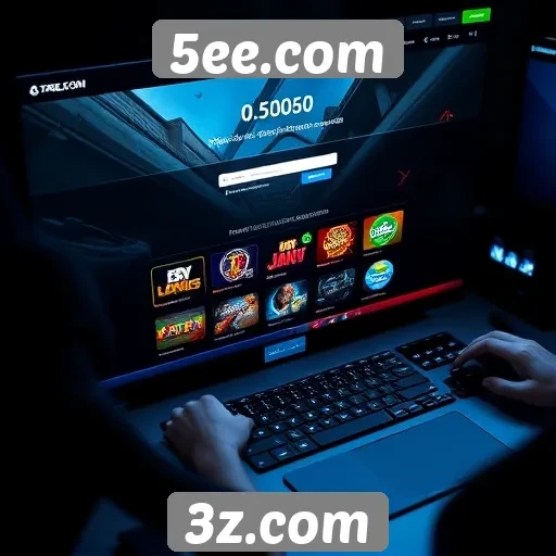 Explorando a interface do usuário do 5ee.com